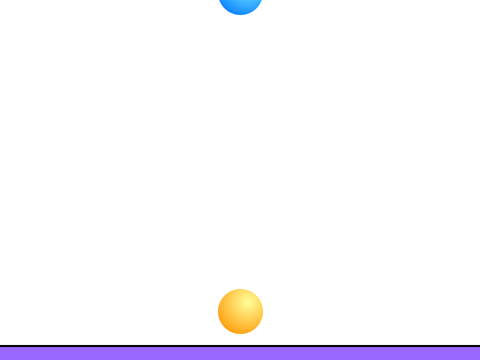 bouncy balls that occasionally fly
