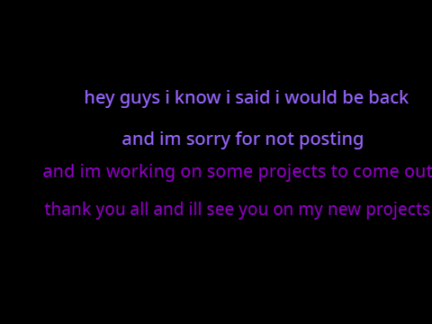 sorry guys....