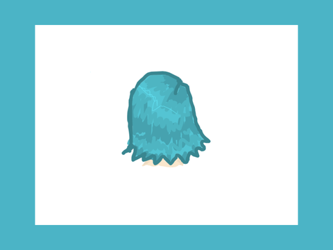 back of the head-- my oc!