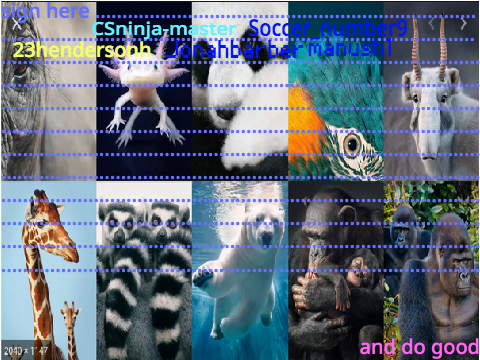 SIGN TO HELP THE ANIMALS 