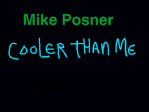 Cooler Than Me CC Entry
