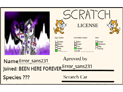 Make Your Own Scratch License remix