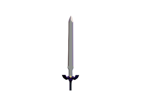 Master Sword Vector Model