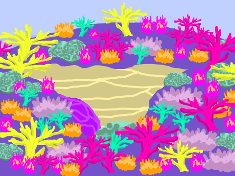 The Scratch Community Coral Reef Parallax