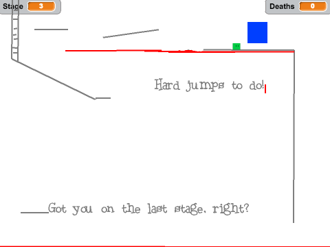 Super Glitchy Run: A Platformer (?) 