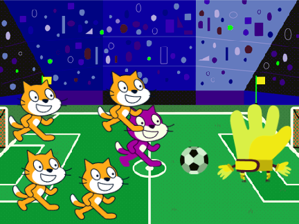 Cat Soccer Party (My first coded project)
