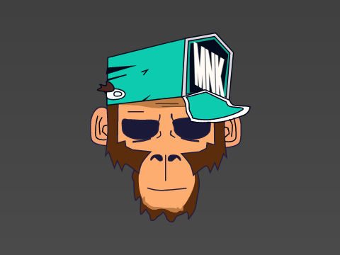 Gansta Monkey art