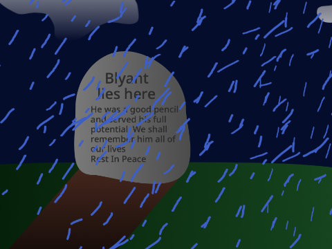 Blyant- R.I.P.