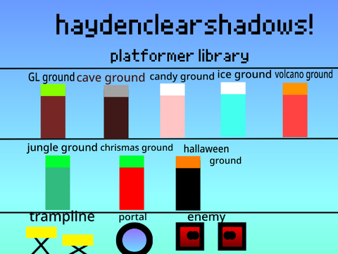  platformer library