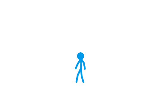 first animation/ blue showing his moves