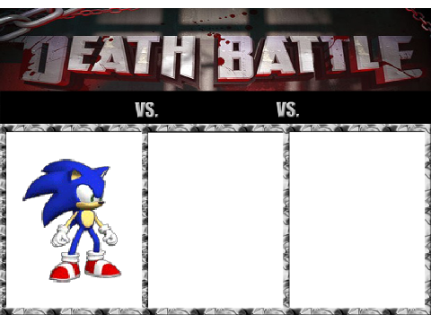 Death battle sonic vs     vs 