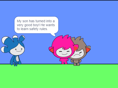 Nano gets grounded for disobeying the Safety Rules!!