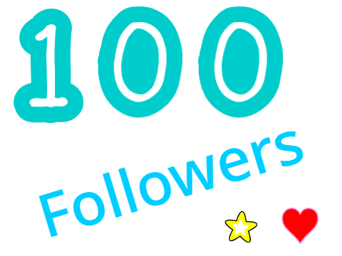 100 followers!!