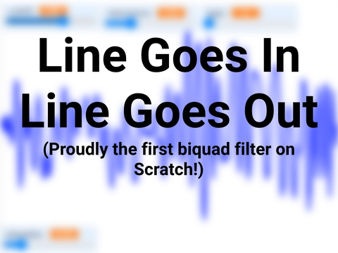 Realtime 1D Biquad Lowpass Filter