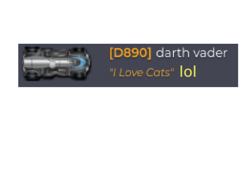 Wow darth vader :|