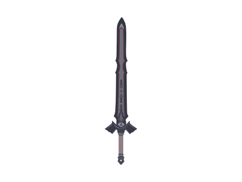 Royal Guard's Broadsword Vector Trace