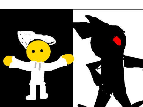 My oc vs evil oc