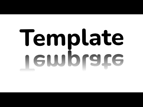 ෴ Black & White Minimalistic Outro Template ෴