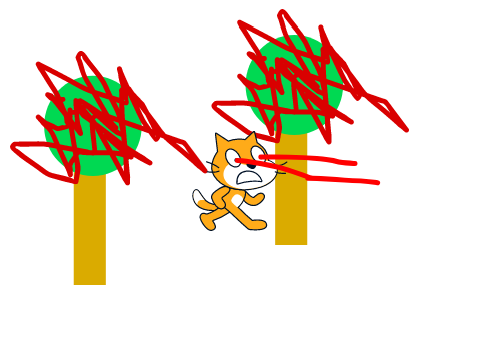 The scratch cat that you deleted from your project