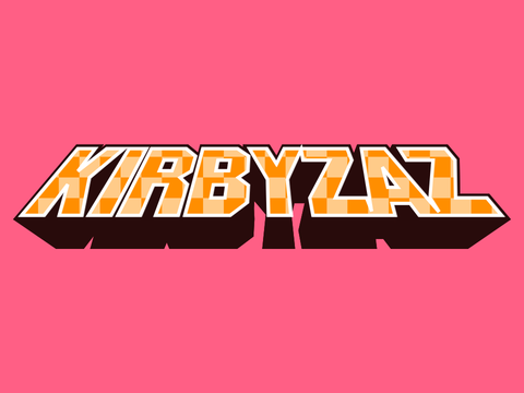 Birthday Multistyle Kirby logo