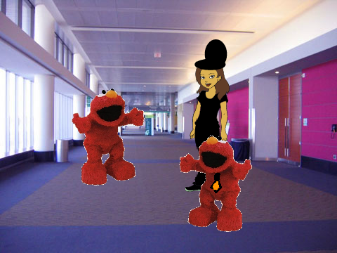 Elmo refuses to wear a mask/Grounds Employee/Grounded