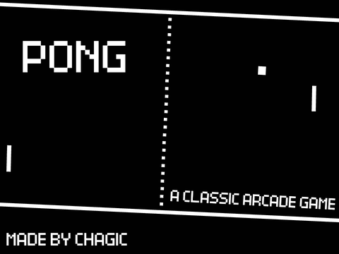 Pong - a classical arcade game