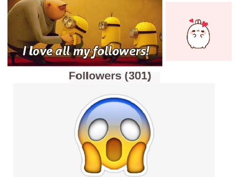 300 follow!