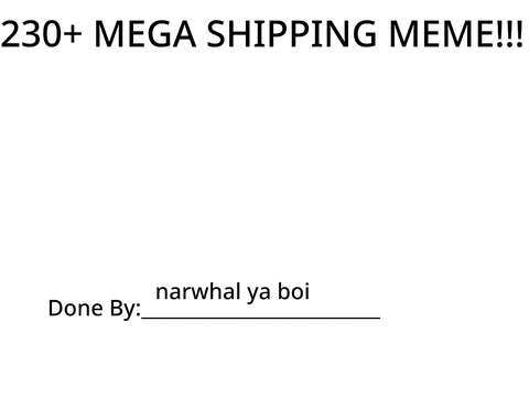 THIS IS THE FINAL ONE. I PROMISE.