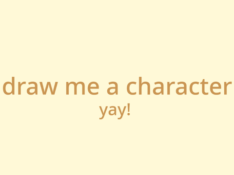 draw me a character