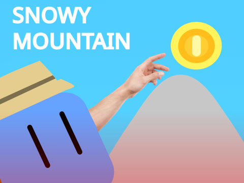 snowy mountain