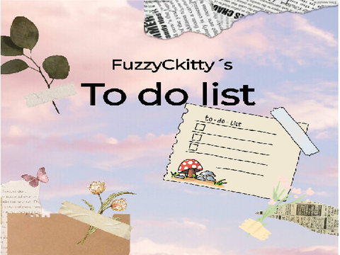 To do list