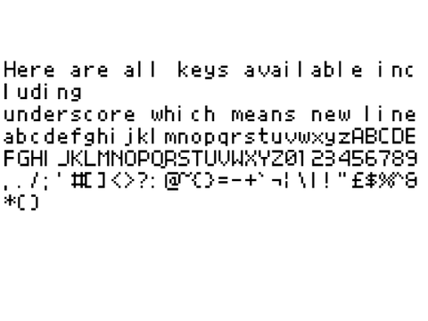 Display Text Use