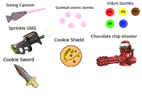 Our Weapons (cookie army's)