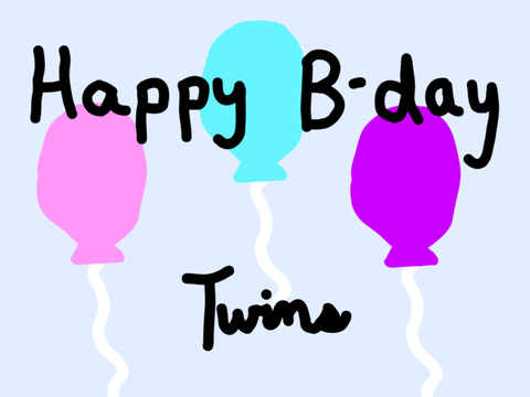 B-day Gift + A Congratulations