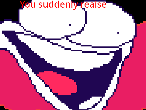 You suddenly realise... (meme template!)