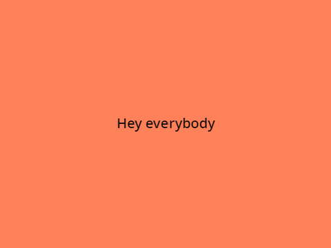 We're gonna be alright :)