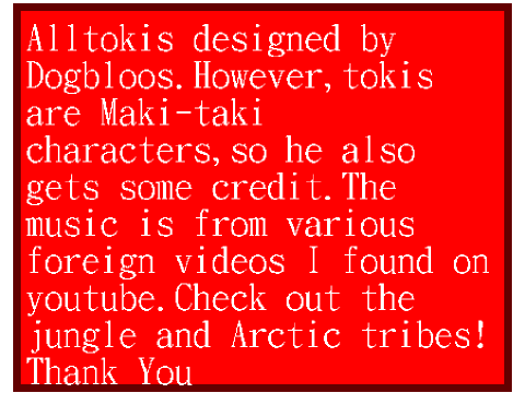 Toki tribe Bios: Desert