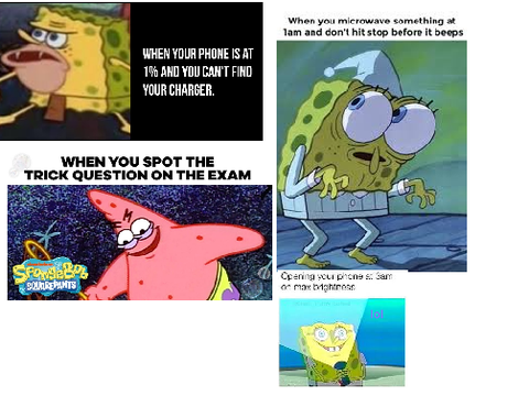 spongbob memes that are not that funny