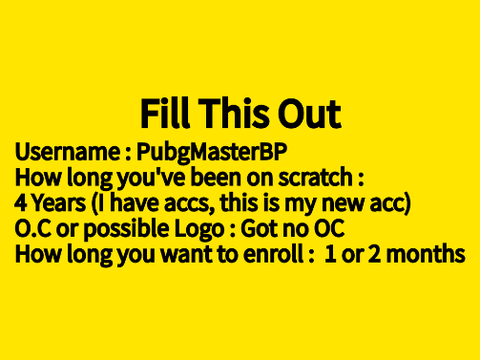 My signup