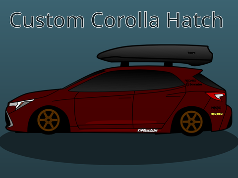 Custom Corolla Hatch