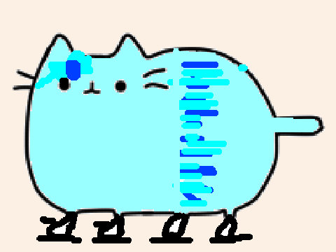 Create A Pusheen Cat *OPEN* ice skater pusheen