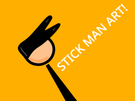 Stick Man Art