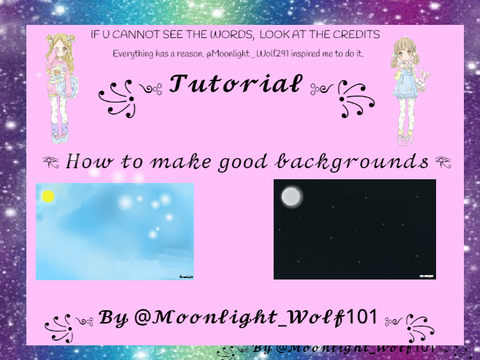 ✎﹏Back drop tutorial﹏