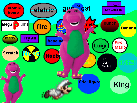 Beat Up Barney!! remix remix remix