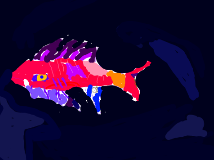 Me After Trying To Draw A Fish