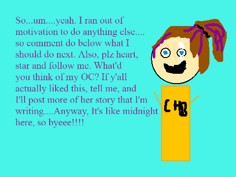 Introducing...My OC!