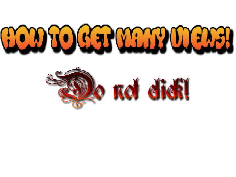 Do not click!