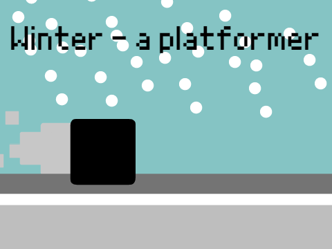 Winter - a platformer