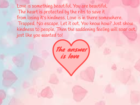 Love in the heart!