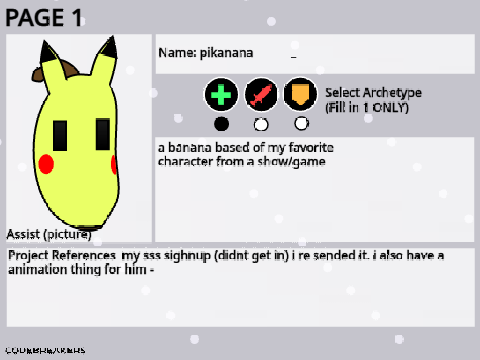 Codebreakers Assist Fighter entry pikanana